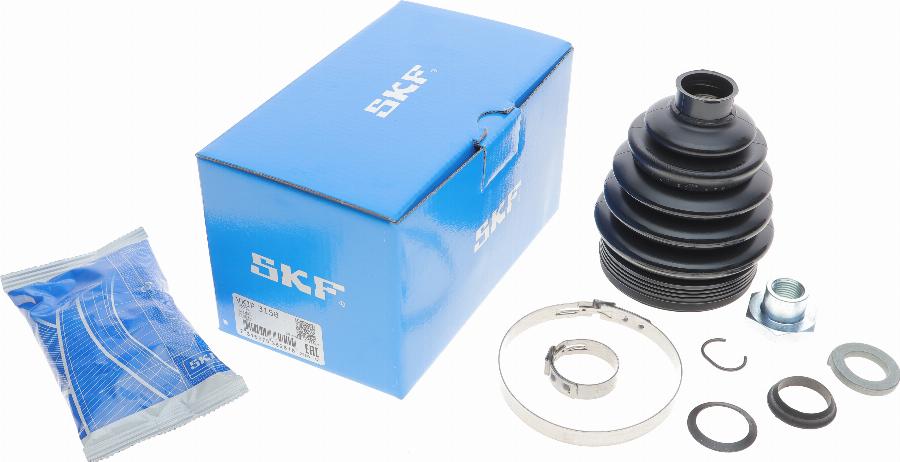 SKF VKJP 3158 - Putekļusargs, Piedziņas vārpsta adetalas.lv