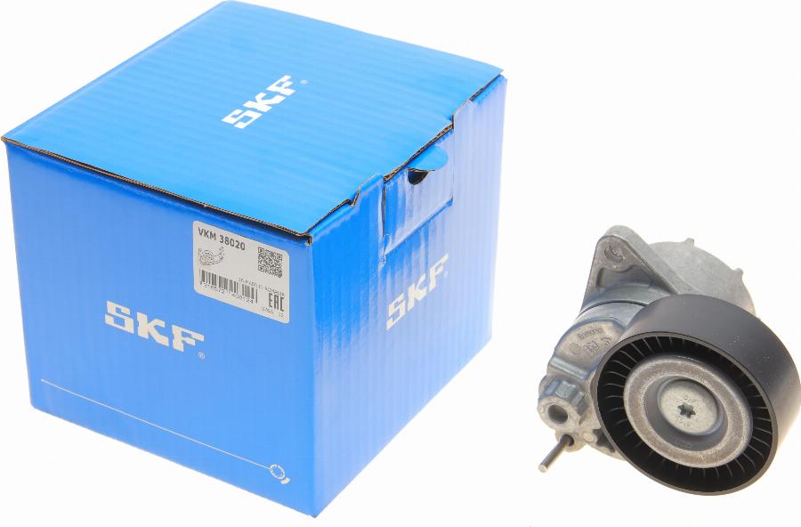 SKF VKM 38020 - Parazīt / Vadrullītis, Ķīļrievu siksna adetalas.lv