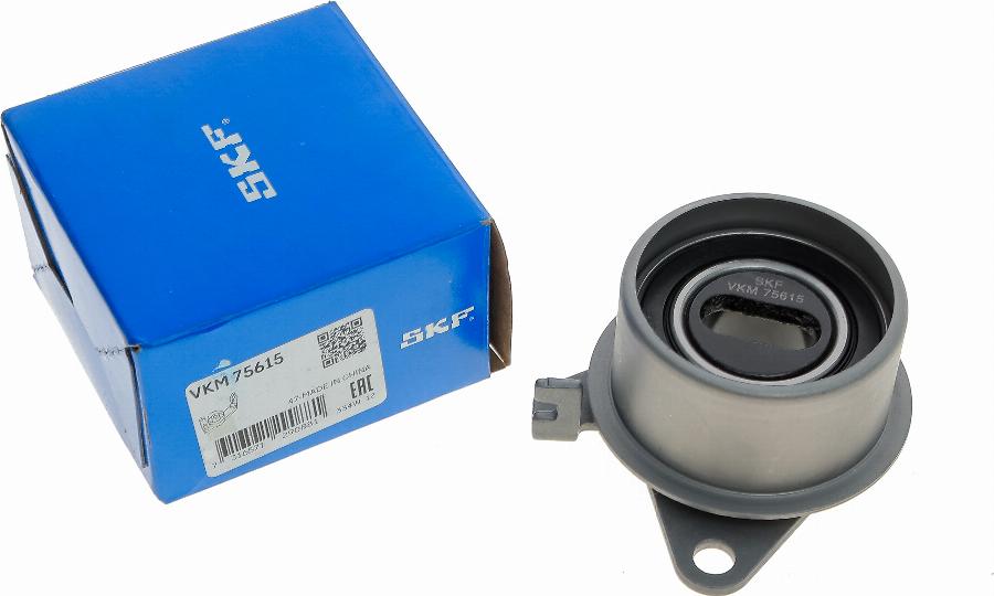 SKF VKM 75615 - Spriegotājrullītis, Gāzu sadales mehānisma piedziņas siksna adetalas.lv