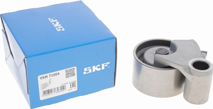 SKF VKM 71004 - Spriegotājrullītis, Gāzu sadales mehānisma piedziņas siksna adetalas.lv