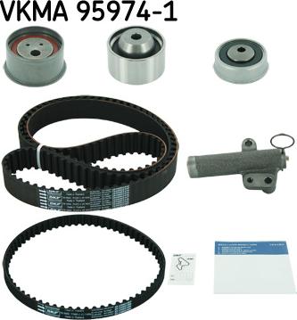 SKF VKMA 95974-1 - Zobsiksnas komplekts adetalas.lv