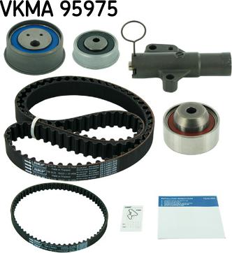 SKF VKMA 95975 - Zobsiksnas komplekts adetalas.lv