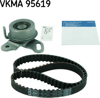 SKF VKMA 95619 - Zobsiksnas komplekts adetalas.lv