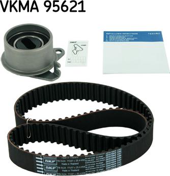 SKF VKMA 95621 - Zobsiksnas komplekts adetalas.lv