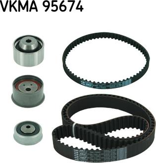 SKF VKMA 95674 - Zobsiksnas komplekts adetalas.lv