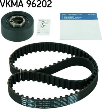 SKF VKMA 96202 - Zobsiksnas komplekts adetalas.lv