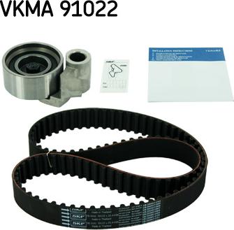 SKF VKMA 91022 - Zobsiksnas komplekts adetalas.lv