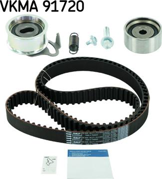 SKF VKMA 91720 - Zobsiksnas komplekts adetalas.lv