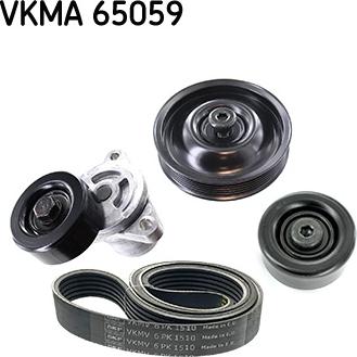 SKF VKMA 65059 - Ķīļrievu siksnu komplekts adetalas.lv