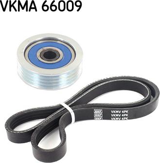 SKF VKMA 66009 - Ķīļrievu siksnu komplekts adetalas.lv