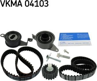 SKF VKMA 04103 - Zobsiksnas komplekts adetalas.lv