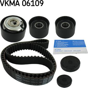 SKF VKMA 06109 - Zobsiksnas komplekts adetalas.lv