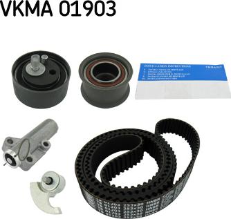 SKF VKMA 01903 - Zobsiksnas komplekts adetalas.lv