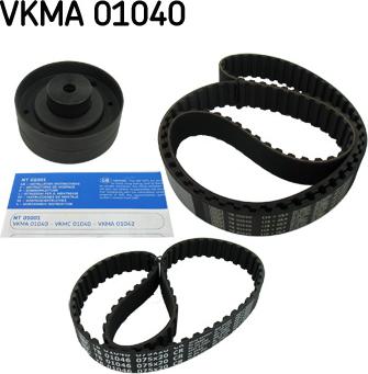 SKF VKMA 01040 - Zobsiksnas komplekts adetalas.lv