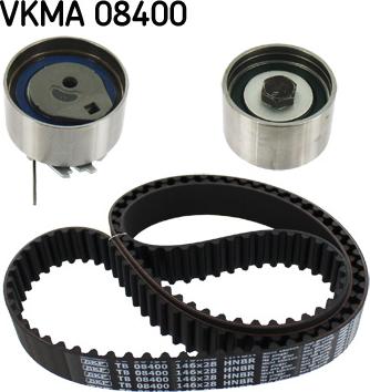 SKF VKMA 08400 - Zobsiksnas komplekts adetalas.lv