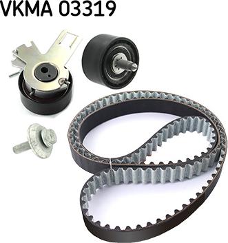 SKF VKMA 03319 - Zobsiksnas komplekts adetalas.lv