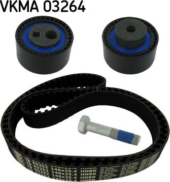 SKF VKMA 03264 - Zobsiksnas komplekts adetalas.lv