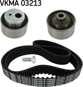 SKF VKMA 03213 - Zobsiksnas komplekts adetalas.lv