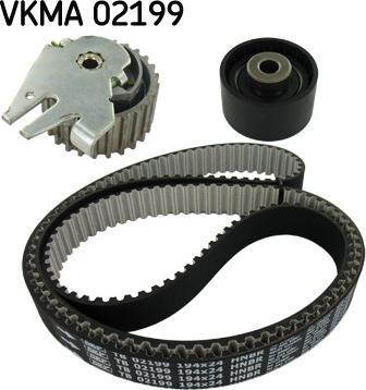 SKF VKMA 02199 - Zobsiksnas komplekts adetalas.lv