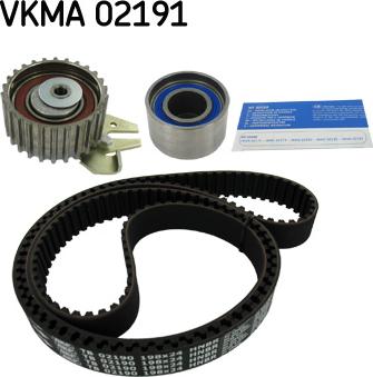 SKF VKMA 02191 - Zobsiksnas komplekts adetalas.lv