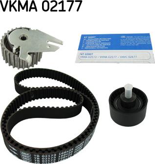 SKF VKMA 02177 - Zobsiksnas komplekts adetalas.lv