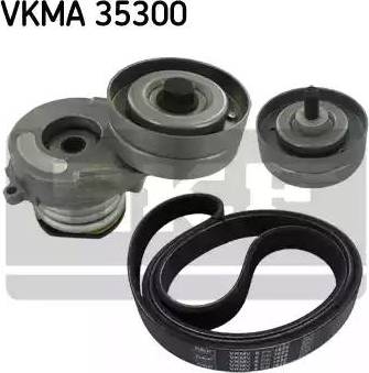 SKF VKMA 35300 - Ķīļrievu siksnu komplekts adetalas.lv