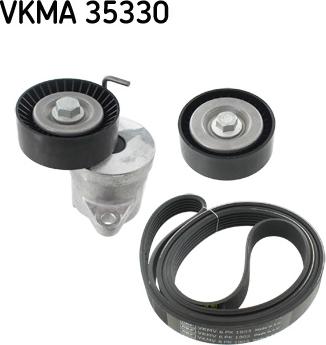 SKF VKMA 35330 - Ķīļrievu siksnu komplekts adetalas.lv