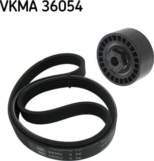 SKF VKMA 36054 - Ķīļrievu siksnu komplekts adetalas.lv