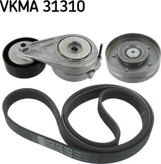 SKF VKMA 31310 - Ķīļrievu siksnu komplekts adetalas.lv