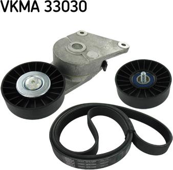 SKF VKMA 33030 - Ķīļrievu siksnu komplekts adetalas.lv