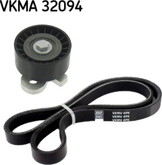 SKF VKMA 32094 - Ķīļrievu siksnu komplekts adetalas.lv