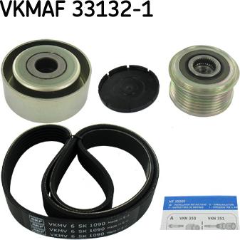 SKF VKMAF 33132-1 - Ķīļrievu siksnu komplekts adetalas.lv