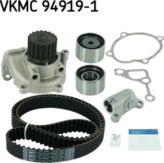 SKF VKMC 94919-1 - Ūdenssūknis + Zobsiksnas komplekts adetalas.lv