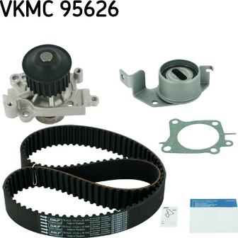 SKF VKMC 95626 - Ūdenssūknis + Zobsiksnas komplekts adetalas.lv