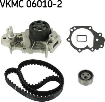 SKF VKMC 06010-2 - Ūdenssūknis + Zobsiksnas komplekts adetalas.lv