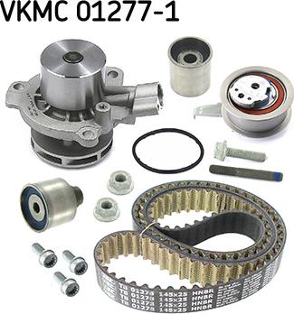 SKF VKMC 01277-1 - Ūdenssūknis + Zobsiksnas komplekts adetalas.lv