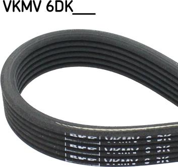 SKF VKMV 6DK1841 - Ķīļrievu siksna adetalas.lv