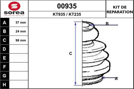 SNRA 00935 - Putekļusargs, Piedziņas vārpsta adetalas.lv