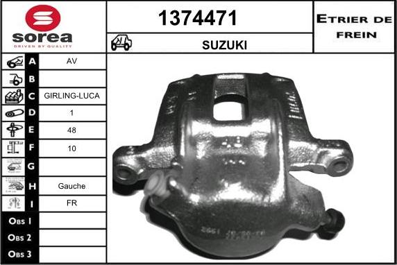 SNRA 1374471 - Bremžu suports adetalas.lv