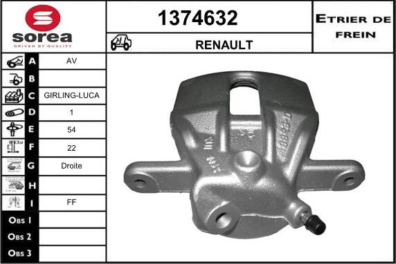 SNRA 1374632 - Bremžu suports adetalas.lv