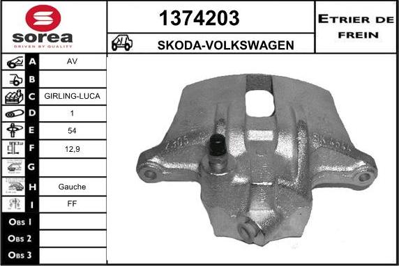 SNRA 1374203 - Bremžu suports adetalas.lv