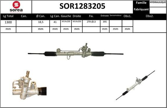 SNRA SOR1283205 - Stūres mehānisms adetalas.lv