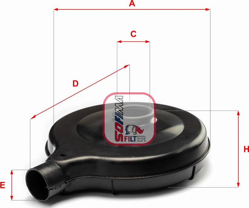 Sofima S 9090 A - Gaisa filtrs adetalas.lv