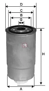 KNECHT KC35 - Degvielas filtrs adetalas.lv