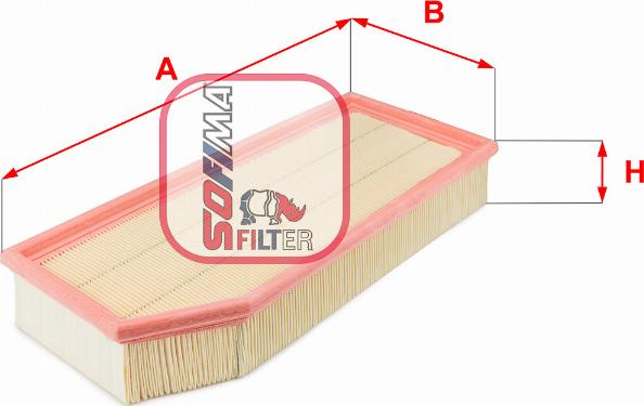 Sofima S 5402 A - Gaisa filtrs adetalas.lv