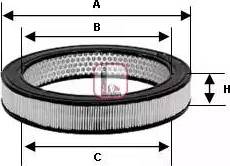 Sofima S 1290 A - Gaisa filtrs adetalas.lv