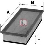 Sofima S 3125 A - Gaisa filtrs adetalas.lv