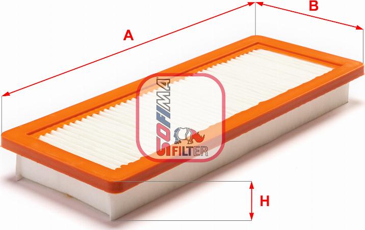 Sofima S 3467 A - Gaisa filtrs adetalas.lv