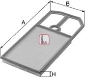 Sofima S 3184 A - Gaisa filtrs adetalas.lv