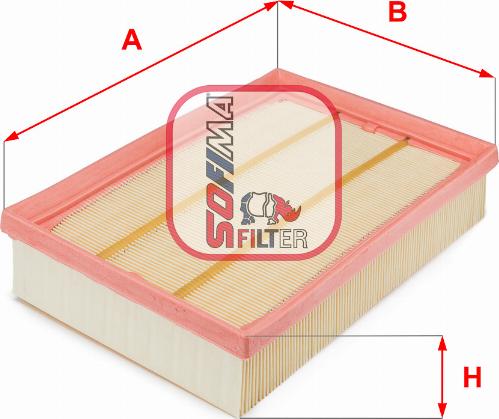 Sofima S 3302 A - Gaisa filtrs adetalas.lv